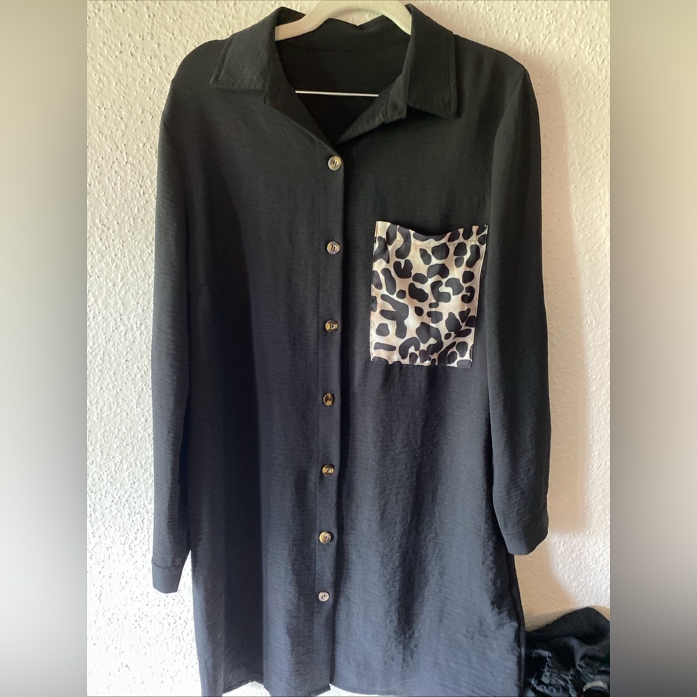 Airflow long sleeve dress